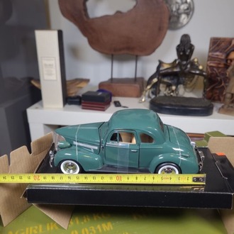 Motor Max Chevrolet 1939 Coupe 1:24 Ölçekli Döküm Chevy  73200