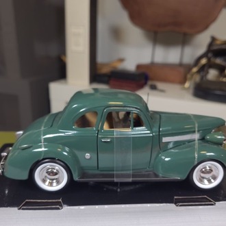 Motor Max Chevrolet 1939 Coupe 1:24 Ölçekli Döküm Chevy  73200