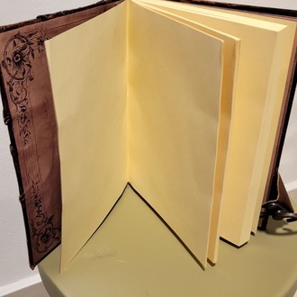 3 Boyutlu Deri Defter Sessiz Çığlık Ap-002