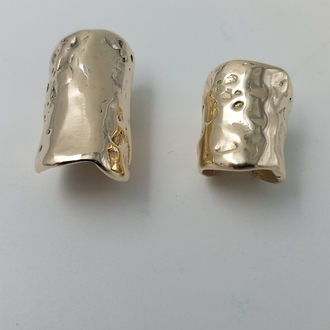 Organik Dokulu Deliksiz Kıkırdak Küpesi (Ear Cuff) – Tasarım & Kişiye Özel El Yapımı
