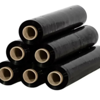Siyah Palet Streç Film 50 Cm 23 Micron 300 Metre 2 Kg 6 Adet