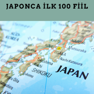 Japonca İlk 100 Fiil A1-B1 Seviye + 10 Hikaye ve Sözlük (41SF)