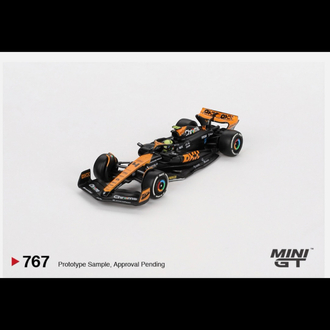 Mini Gt 767-McLaren MCL60 #4 Lando Norris 2023 F1 2023 Japanese GP 2nd Place