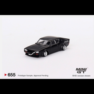 Mini Gt 655-Nissan Skyline Kenmeri Liberty Walk Matt Black
