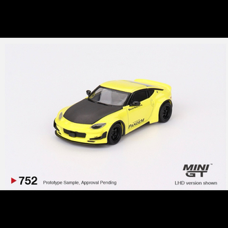 Mini Gt 752-Nissan Z Pandem Ikazuchi Yellow