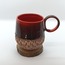 Oyma Tasarım El Yapımı Seramik Kahve Kulplu Mug/Kupa/Bardak