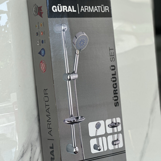 Güral Sürgülü Duş Seti