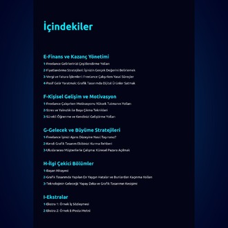 Freelancer Yüzbir: Grafik Tasarımcı'nın Finans ve Motivasyon Rehberi | E-Kitap