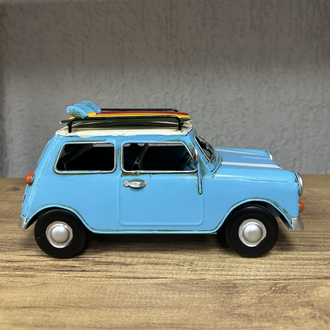Metal Mini cooper 3 sörf tahtası retro