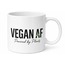 Vegan AF Baskılı Çok Vegan Olanlara Özel İngilizce Çay Kupası Hediye