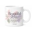 Beautiful Mess Yazılı Güzel Kaos Kupa Bardak Özel Tasarım Hediye