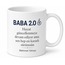 Baba 2.0 Yazılı Yenilenmiş Baba Kupa Bardak Babalar Günü Hediyesi