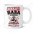 Dikkat Baba Kupası Yazılı Eğlenceli Kupa Bardak Babalar Günü Hediye