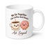 We Go Together Like Coffee And Donuts Temalı İngilizce Kahve Kupası Hediye Bardak
