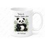 Panda Temalı Sevimli Baskılı Kupa Bardak Porselen Hediye Mug