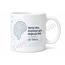 Analitik Düşünce Temalı Baskılı Kupa Bardak Hediye Porselen Mug