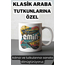 Kişiye Özel Retro Araba Tasarımlı İsimli Kupa - Klasik Araba Tutkunlarına Özel Hediye
