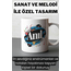 Kişiye Özel Müzik Temalı Kupa – Müzik Tutkunlarına Özel İsimli Hediye