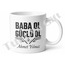 Baba Ol Güçlü Ol Yazılı Motivasyon Kupa Bardak Babalar Günü Hediye
