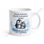 Penguen Temalı Baskılı Kupa Bardak Hediye Sevimli Penguen Desenli Porselen Mug