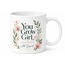 You Grow Girl Baskılı Gelişen Kadınlara Motivasyon Kupa Bardak Hediye