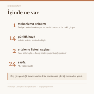 Endişe Saati