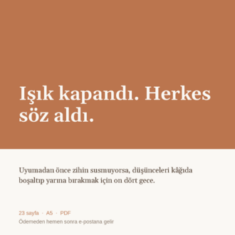 Yatınca Başlıyor