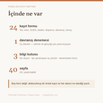 Panik Anı Kayıt Defteri