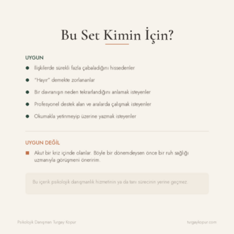 Sevilmek İçin Yorulmayı Bırak — TAM SET (2 Kitap · 21 Günlük Program)
