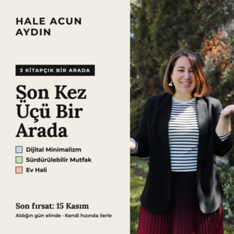 SON FIRSAT: ÜÇÜ BİR ARADA ÖZEL PAKET (Dijital Min.+ Sürd. Mutfak + Ev Hali)