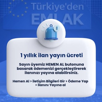 Emlak İlan Yayın Ücreti