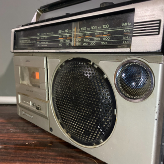 Antika Radyo-Kaset Çalar