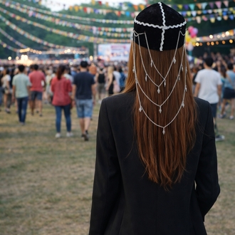 Günlük Başlık Model 1-Tengri Tamgası
