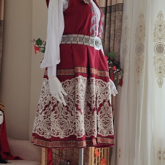 Okçu Kaftanı Çalışması -Türkmen Otağı