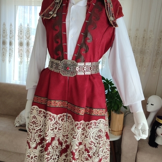 Okçu Kaftanı Çalışması -Türkmen Otağı