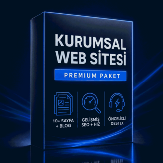 Kurumsal Web Sitesi Premium Paket
