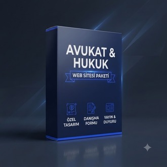 Avukatlara Özel Kurumsal Web Sitesi Paketi