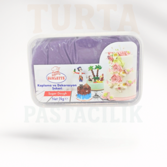 OVALETTE ŞEKER HAMURU MOR 1 KG