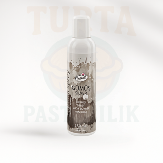 DR.GUSTO METALİK SPREY 250 ML GÜMÜŞ