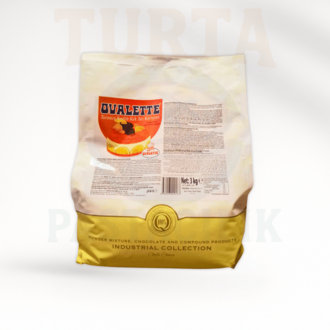 OVALETTE KADİFE TURUNCU KEK – 3 KG