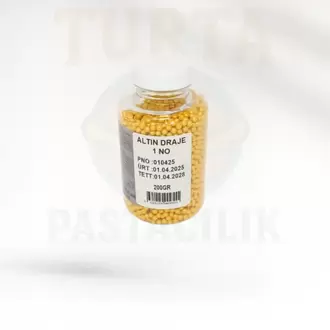 MY BAKE GOLD DEKORATİF DRAJE – 1 NUMARA