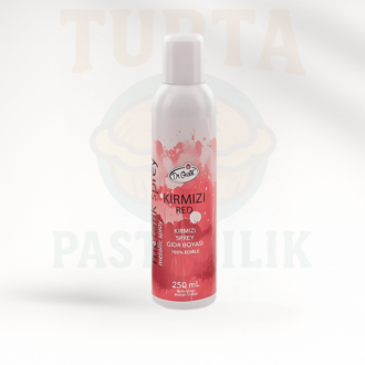 DR.GUSTO METALİK SPREY 250 ML KIRMIZI