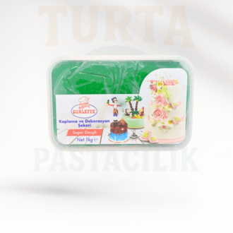 OVALETTE ŞEKER HAMURU YEŞİL 1 KG