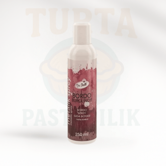 DR.GUSTO METALİK SPREY 250 ML BORDO