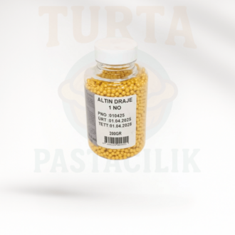 MY BAKE GOLD DEKORATİF DRAJE – 1 MM
