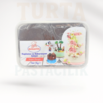 OVALETTE ŞEKER HAMURU KAHVERENGİ 1 KG