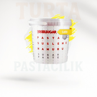 ŞEKER SUGAR ŞEKER HAMURU SARI 1 KG