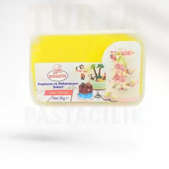 OVALETTE ŞEKER HAMURU SARI 1 KG