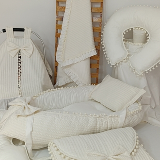 87) BEBEK YENİDOĞAN 9 LU SET AÇIK KREM