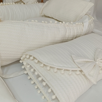 87) BEBEK YENİDOĞAN 9 LU SET AÇIK KREM